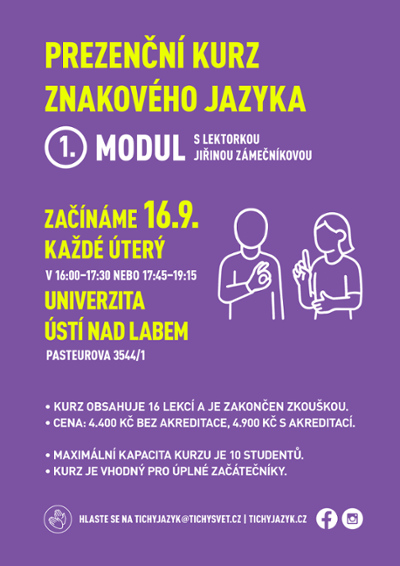 Nové kurzy na Univerzitě v Ústí nad Labem