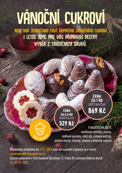 Cukroví je opět zpět! EDIT: A už zase není!