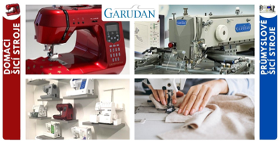 Děkujeme společnosti Garudan za šicí stroje pro Tichou jehlu