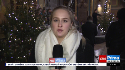 Adventní koncert na CNN Prima News