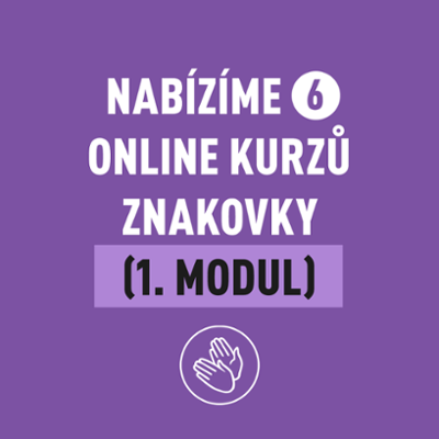 Nabídka kurzů českého znakového jazyka - ONLINE